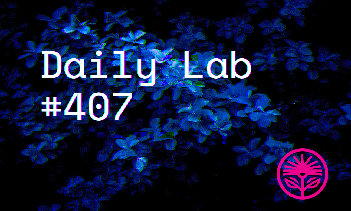 “A fact draws us in” — Kelford Labs Daily