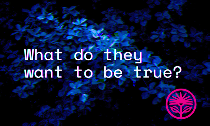 What do they want to be true? — Kelford Labs Weekly